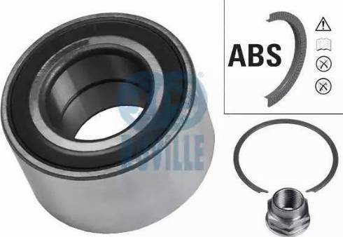 Ruville 5858 - Wheel hub, bearing Kit autospares.lv