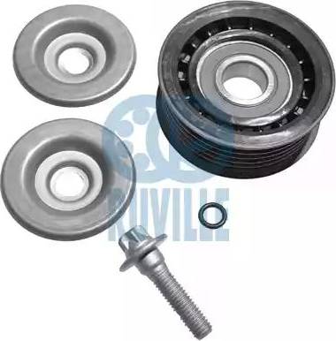 Ruville 57518 - Pulley, v-ribbed belt autospares.lv