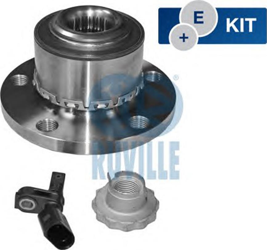 Ruville 5732E2 - Wheel hub, bearing Kit autospares.lv