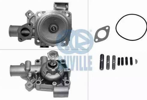 Ruville 65802 - Water Pump autospares.lv