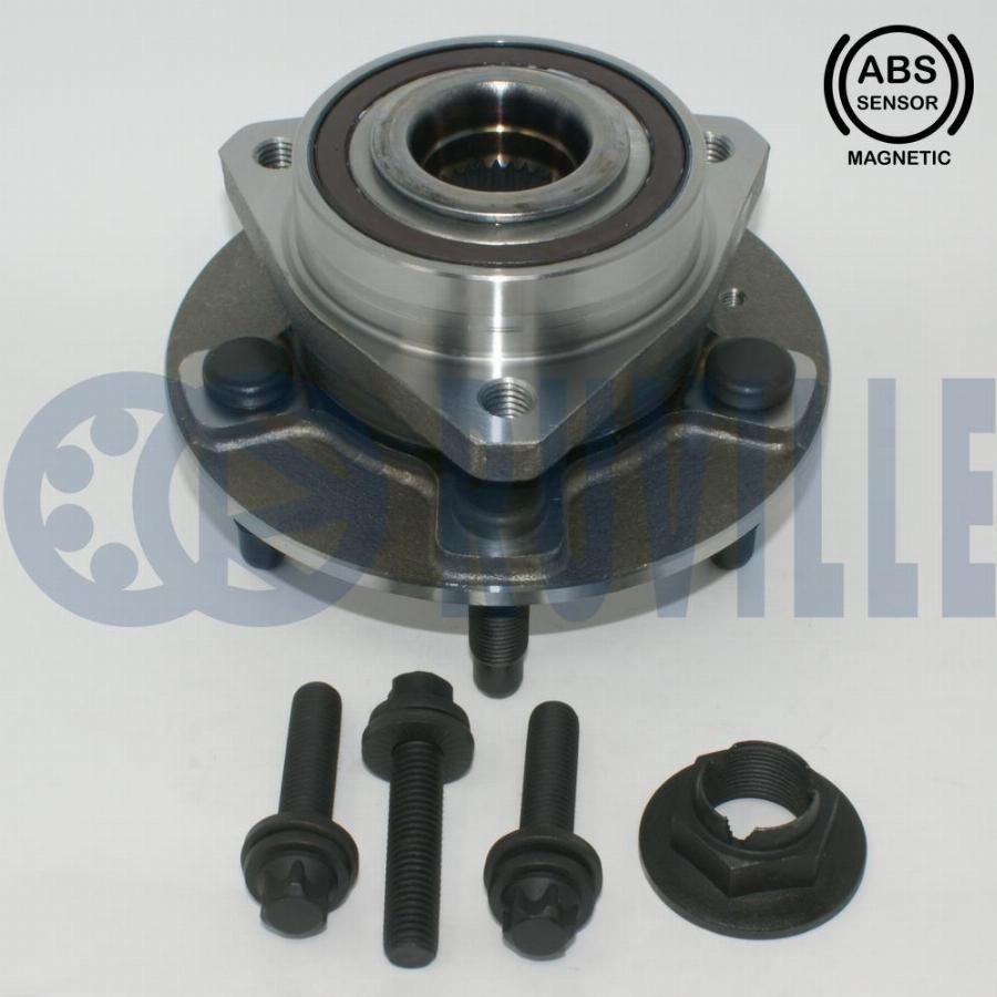 Ruville 221580 - Wheel hub, bearing Kit autospares.lv