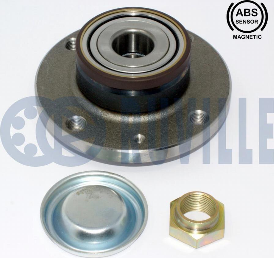 Ruville 221006 - Wheel hub, bearing Kit autospares.lv