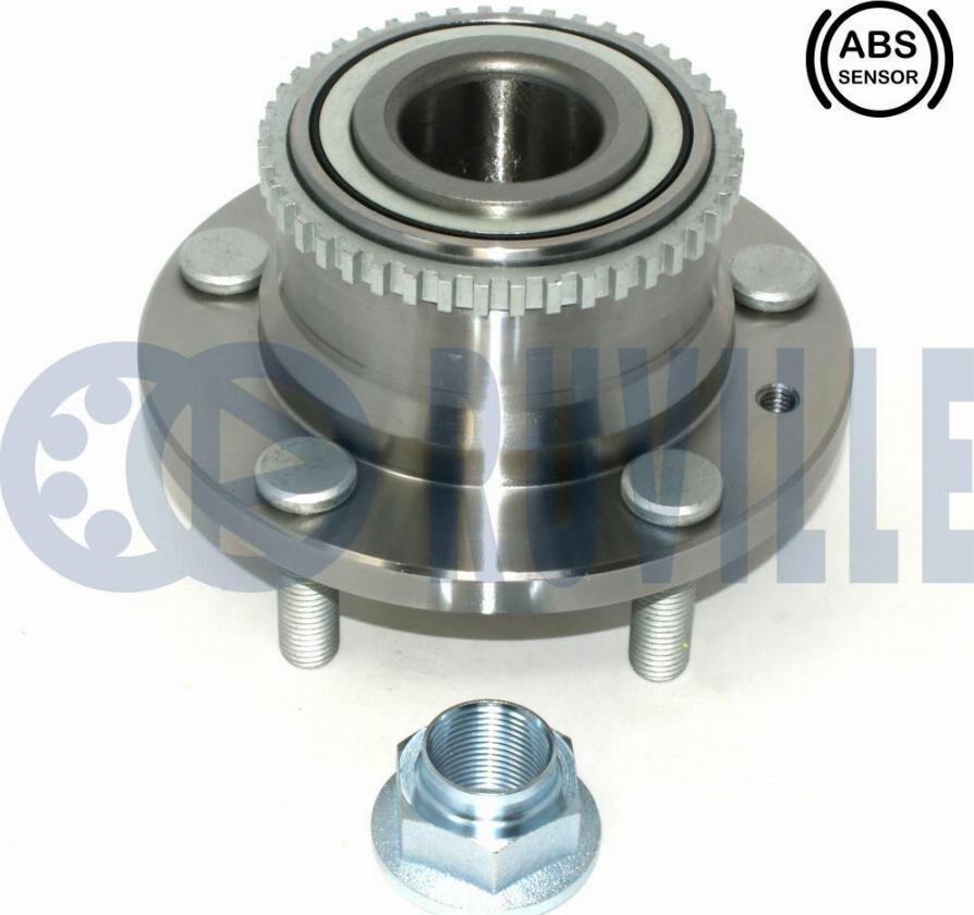 Ruville 221104 - Wheel hub, bearing Kit autospares.lv