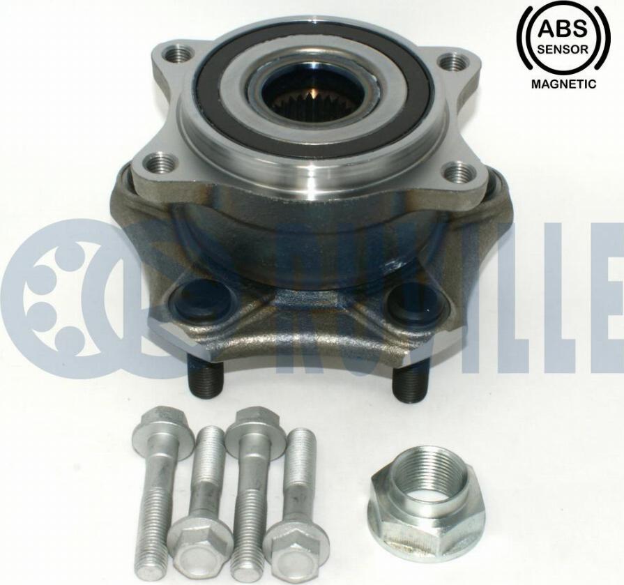 Ruville 221253 - Wheel hub, bearing Kit autospares.lv