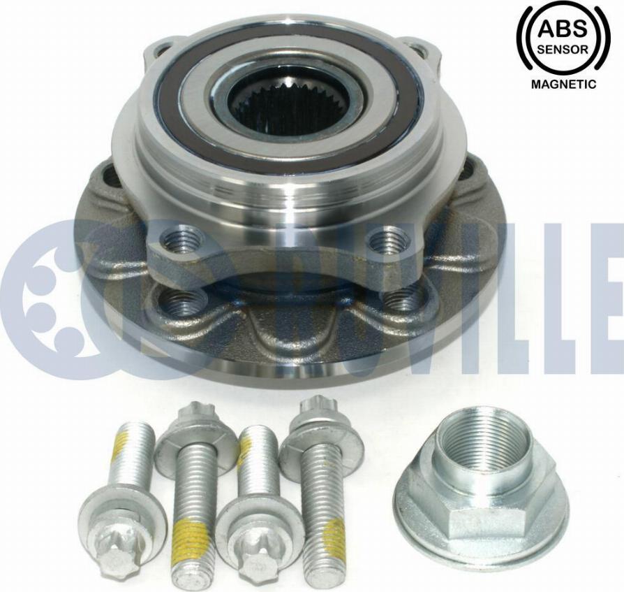 Ruville 221233 - Wheel hub, bearing Kit autospares.lv