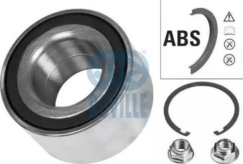 Ruville 7048 - Wheel hub, bearing Kit autospares.lv