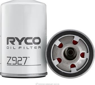 RYCO Z927 - Oil Filter autospares.lv