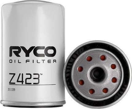 RYCO Z423 - Oil Filter autospares.lv