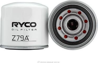 RYCO Z79A - Oil Filter autospares.lv