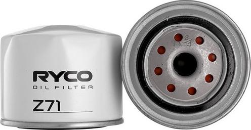 RYCO Z71 - Oil Filter autospares.lv