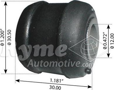 Automotive RYME 320603 - Bush, leaf spring autospares.lv