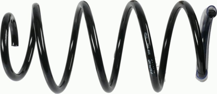 SACHS 998 025 - Coil Spring autospares.lv