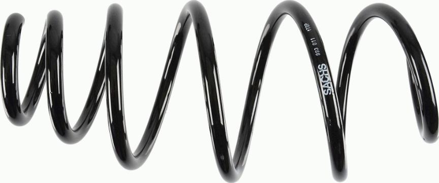 SACHS 993 011 - Coil Spring autospares.lv