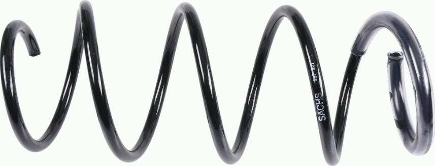 SACHS 997 907 - Coil Spring autospares.lv