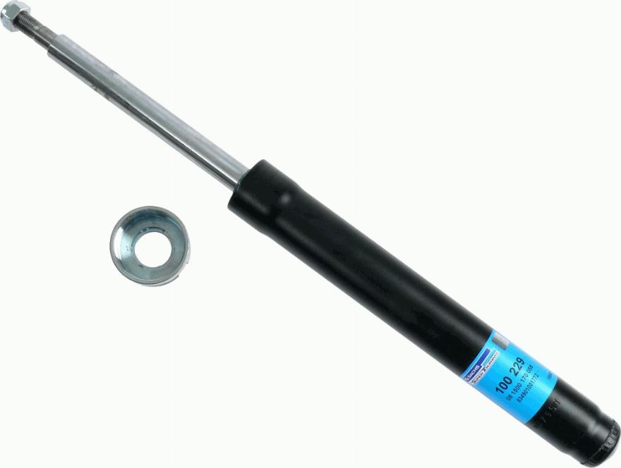 SACHS 100 229 - Shock Absorber autospares.lv