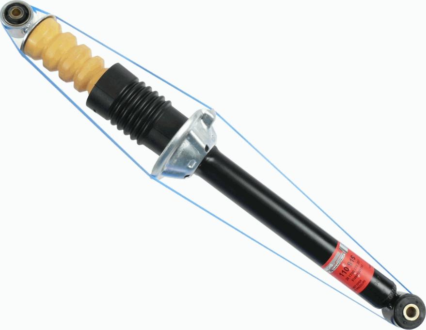 SACHS 110 919 - Shock Absorber autospares.lv