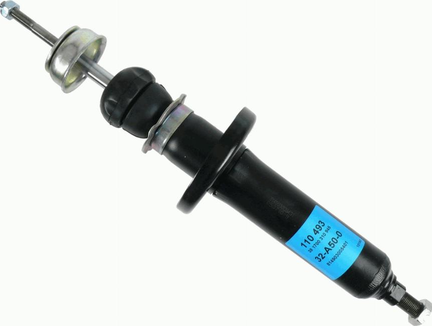 SACHS 110 493 - Shock Absorber autospares.lv