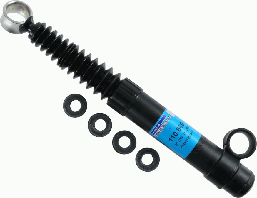 SACHS 110 869 - Shock Absorber autospares.lv