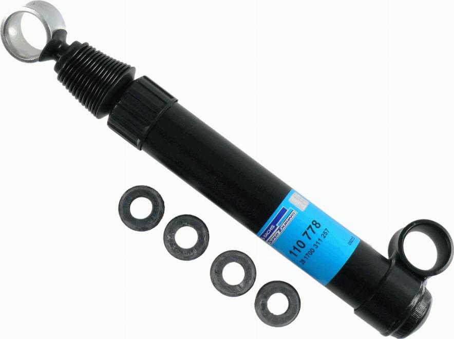 SACHS 110 778 - Shock Absorber autospares.lv