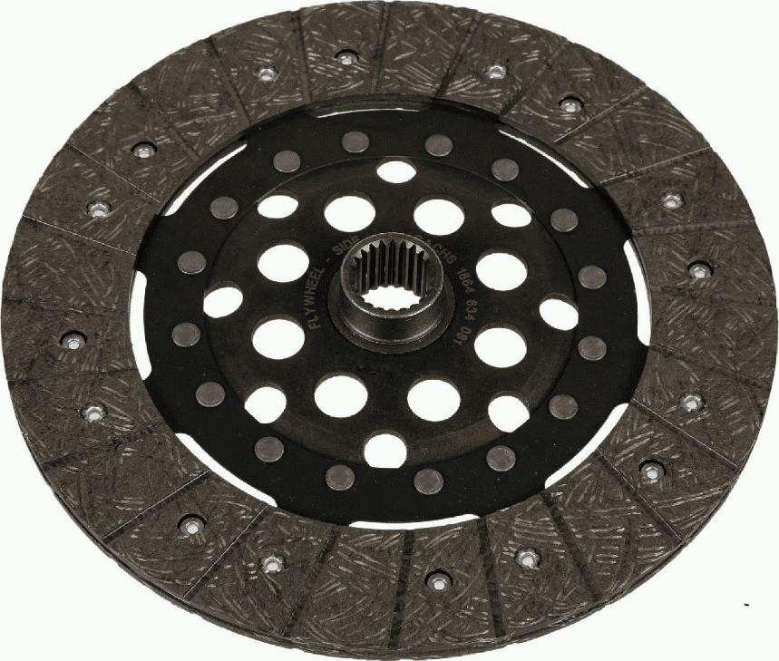 SACHS 1864 634 081 - Clutch Disc autospares.lv