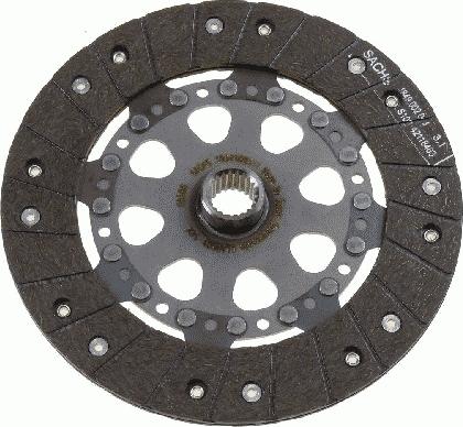 SACHS 1864 000 511 - Clutch Disc autospares.lv