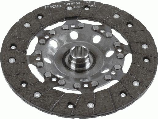 SACHS 1 864 000 084 - Clutch Disc autospares.lv