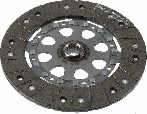 SACHS 1864 001 612 - Clutch Disc autospares.lv