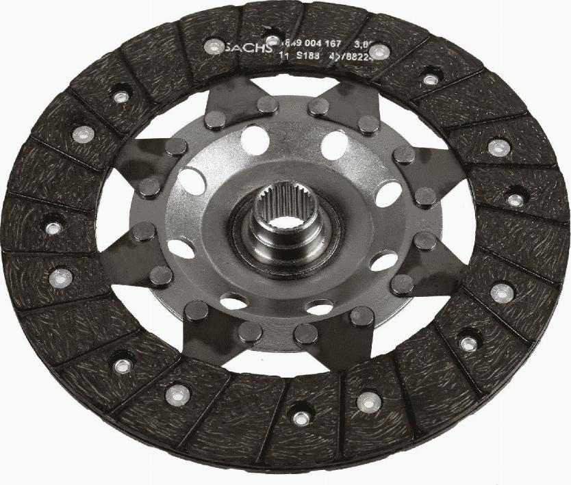 SACHS 1864 002 835 - Clutch Disc autospares.lv