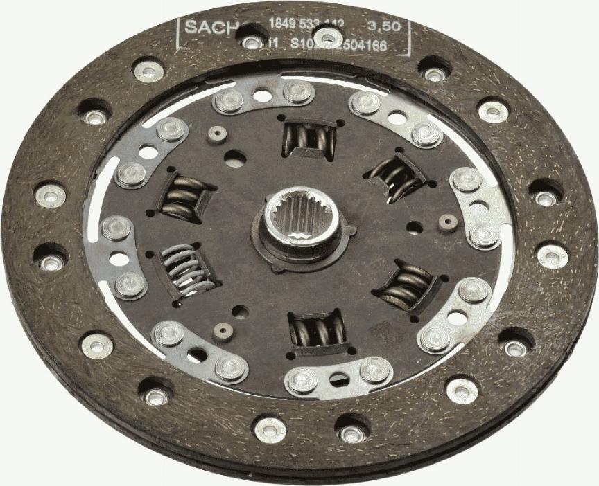 SACHS 1 861 929 042 - Clutch Disc autospares.lv