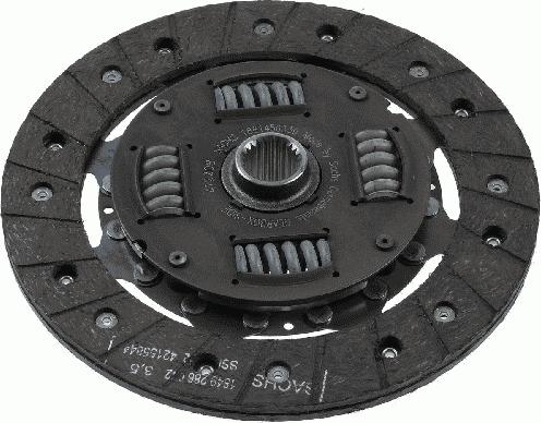 SACHS 1 861 456 339 - Clutch Disc autospares.lv