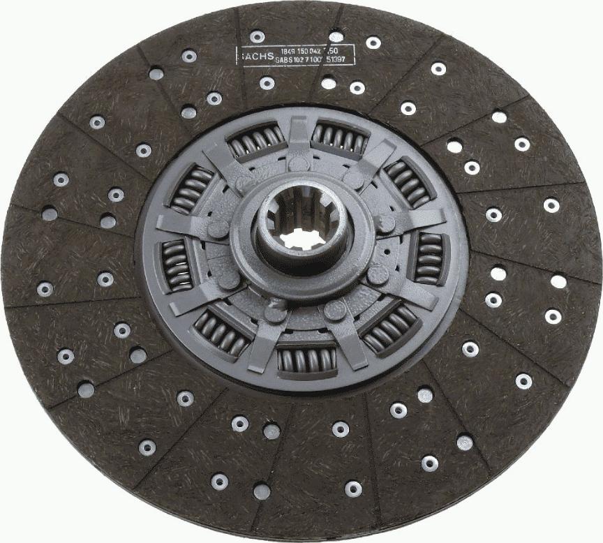 SACHS 1 861 438 234 - Clutch Disc autospares.lv