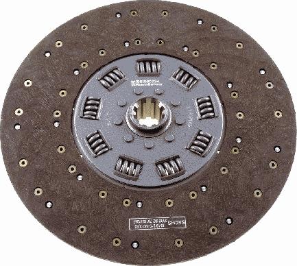 SACHS 1861 560 234 - Clutch Disc autospares.lv