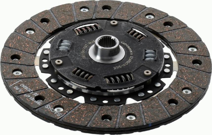 SACHS 1 861 581 437 - Clutch Disc autospares.lv