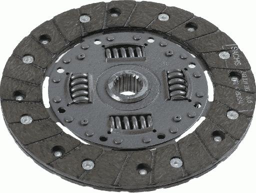 SACHS 1861 647 142 - Clutch Disc autospares.lv