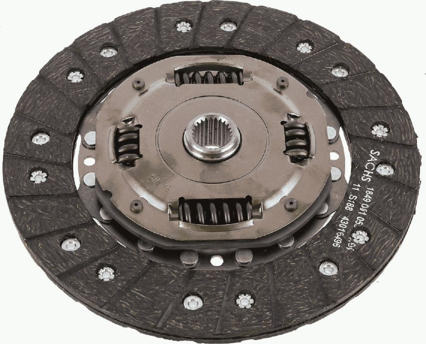 SACHS 1 861 602 344 - Clutch Disc autospares.lv