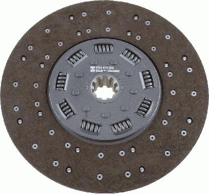 SACHS 1 861 678 002 - Clutch Disc autospares.lv