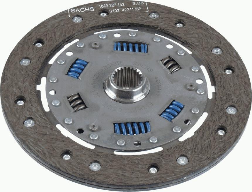 SACHS 1 861 857 132 - Clutch Disc autospares.lv