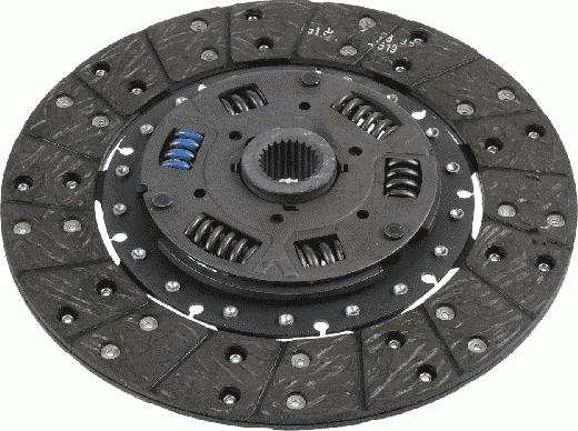 SACHS 1 861 816 002 - Clutch Disc autospares.lv