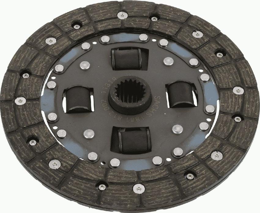 SACHS 1 861 812 002 - Clutch Disc autospares.lv