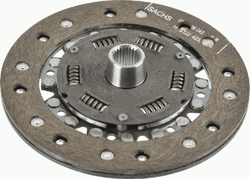 SACHS 1 861 280 136 - Clutch Disc autospares.lv