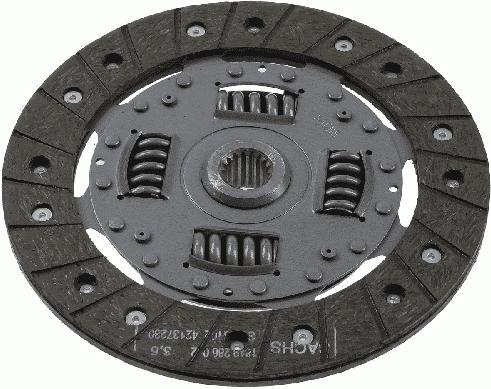 SACHS 1 861 733 133 - Clutch Disc autospares.lv