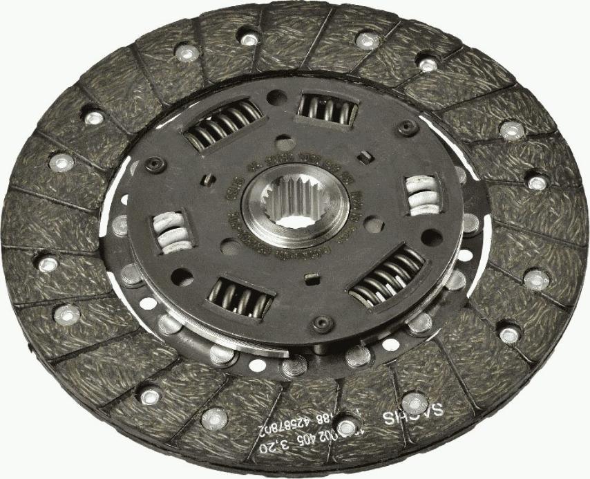 SACHS 1 862 909 141 - Clutch Disc autospares.lv