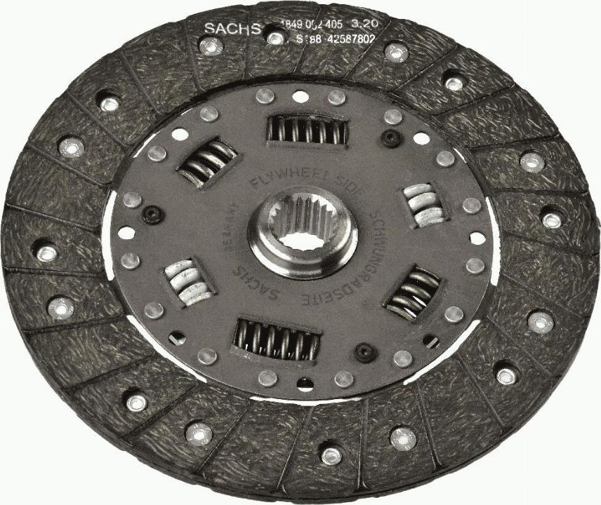 SACHS 1 862 909 141 - Clutch Disc autospares.lv