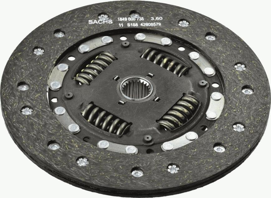 SACHS 1 862 471 031 - Clutch Disc autospares.lv