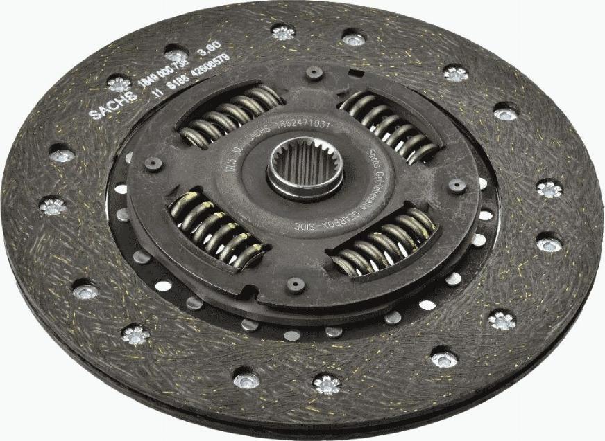 SACHS 1 862 471 031 - Clutch Disc autospares.lv