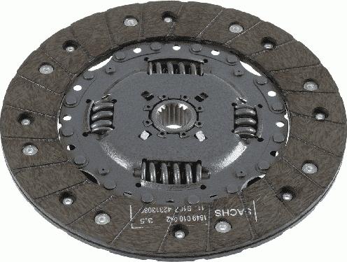 SACHS 1 862 516 345 - Clutch Disc autospares.lv