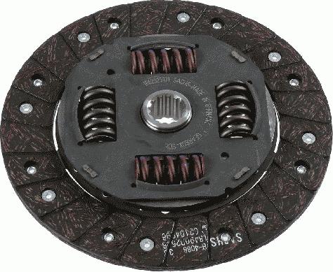 SACHS 1 862 525 131 - Clutch Disc autospares.lv