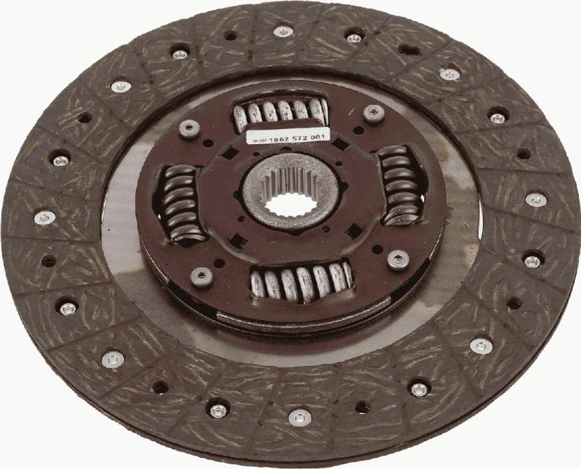 SACHS 1 862 572 001 - Clutch Disc autospares.lv