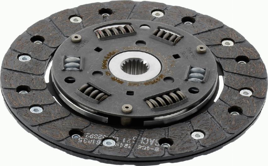 SACHS 1 862 870 002 - Clutch Disc autospares.lv