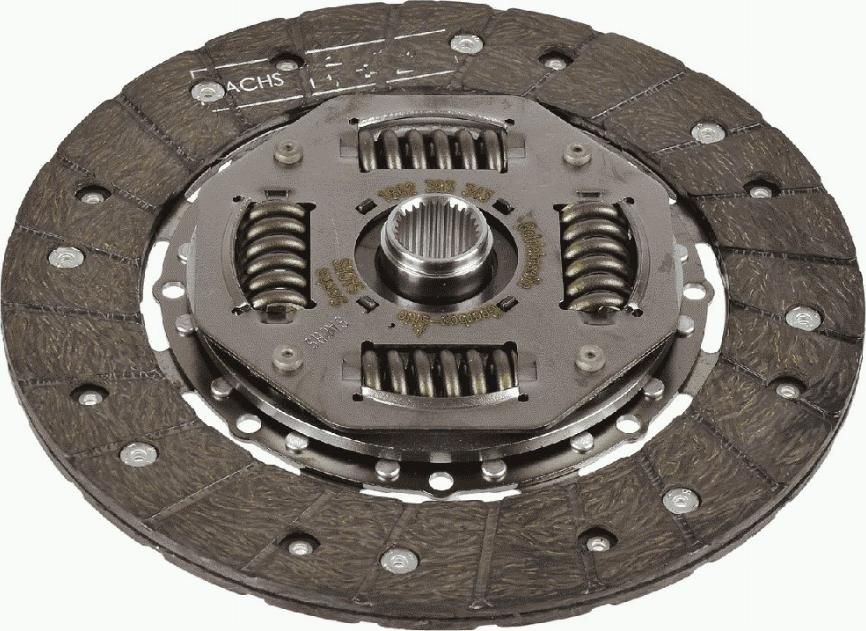 SACHS 1 862 393 343 - Clutch Disc autospares.lv